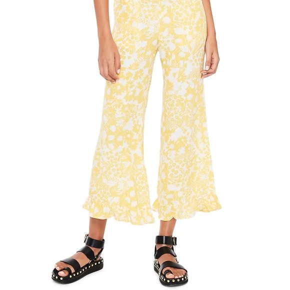 Faithfull the Brand Kasbah Floral Yellow Jumpsuit - Picture 14 of 16